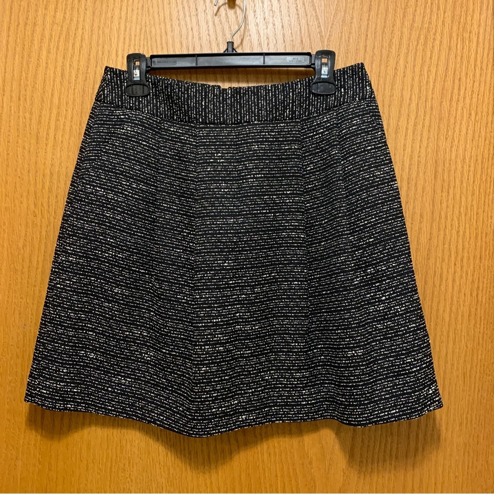 Halogen Pleated Tweed Skirt